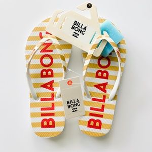 NWT Billabong Flip Flop Sandals
